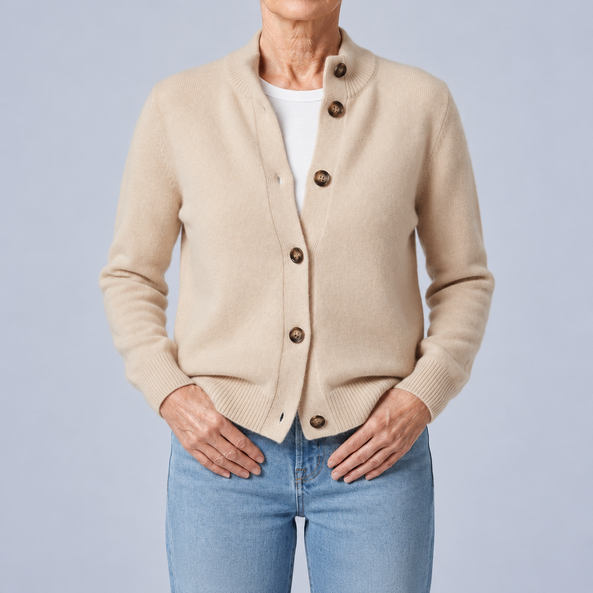 Vittoria | Soft Cardigan with Buttons