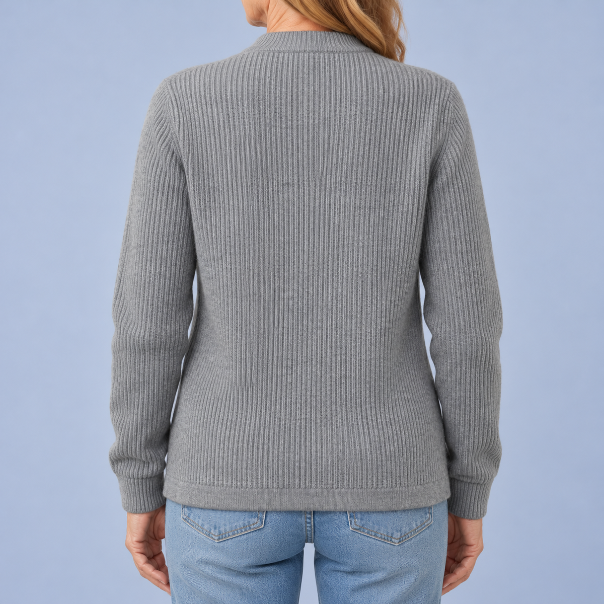 Agnese | Cardigan with Zip and Pockets
