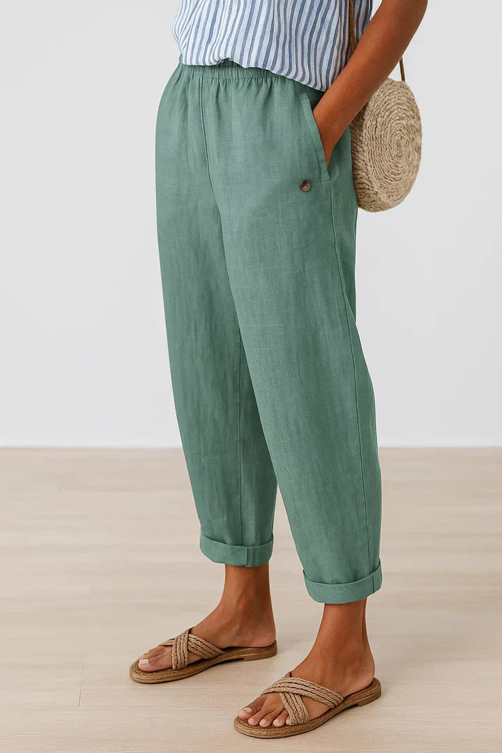 SAWYER | Relaxed Wide-Leg Pants with Effortless Summer Comfort