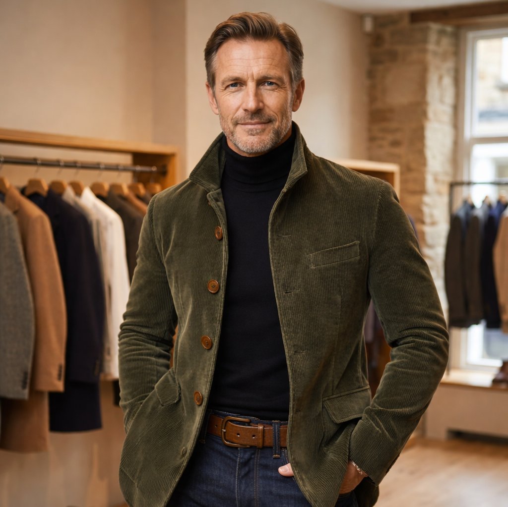 Carter™ | Stylish vintage-inspired jacket for men