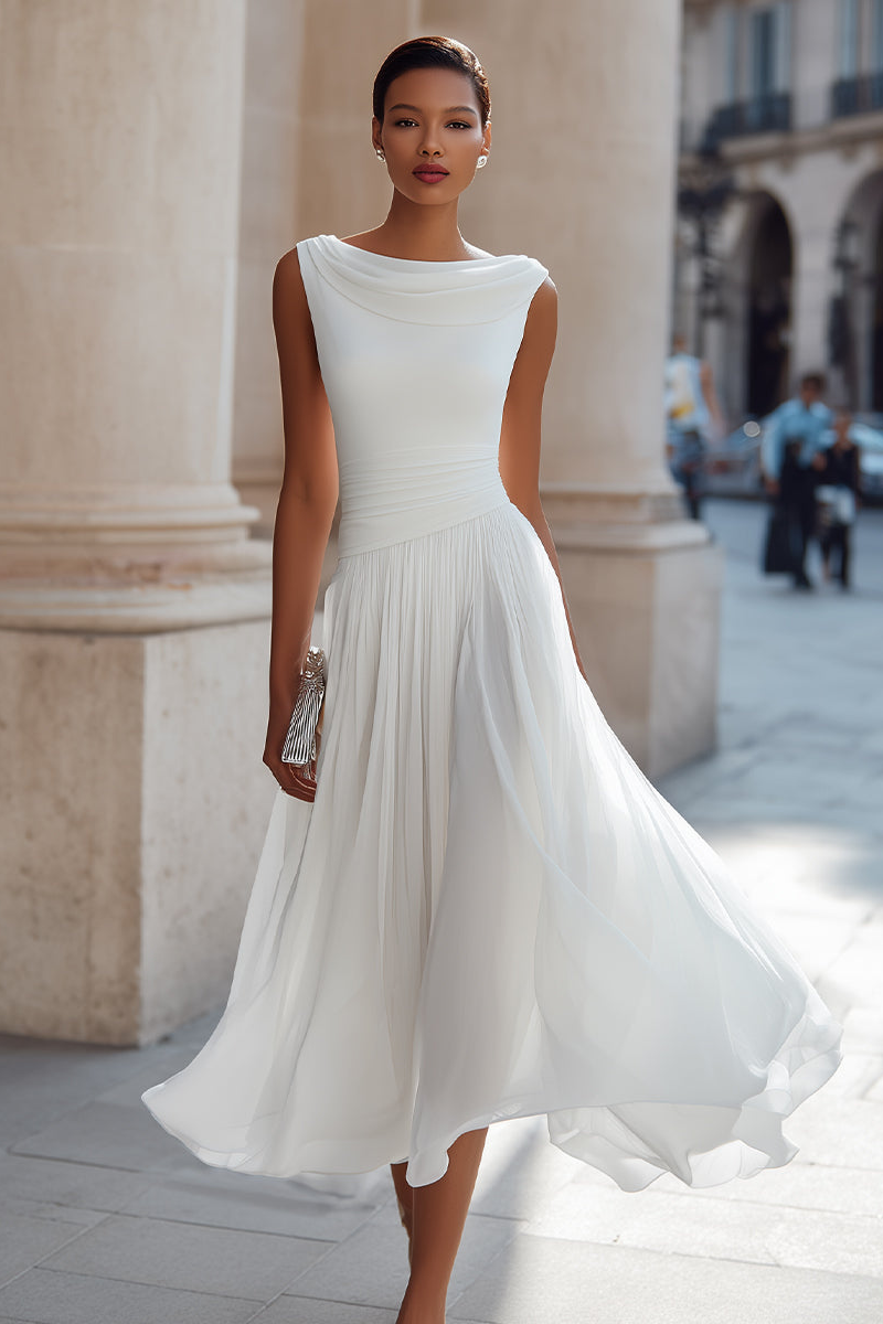 Vickie | Elegant Midi Occasion Dress
