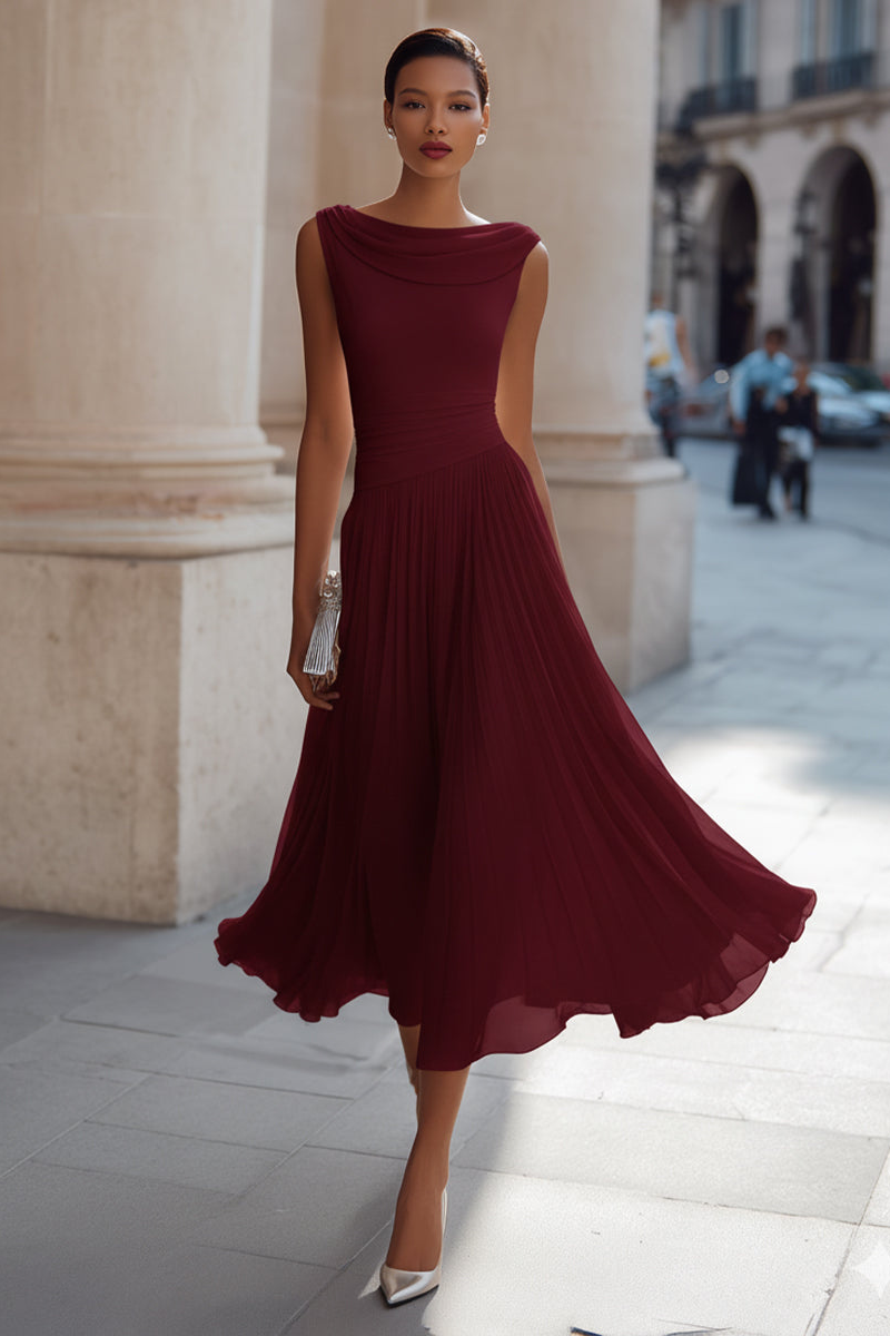 Vickie | Elegant Midi Occasion Dress