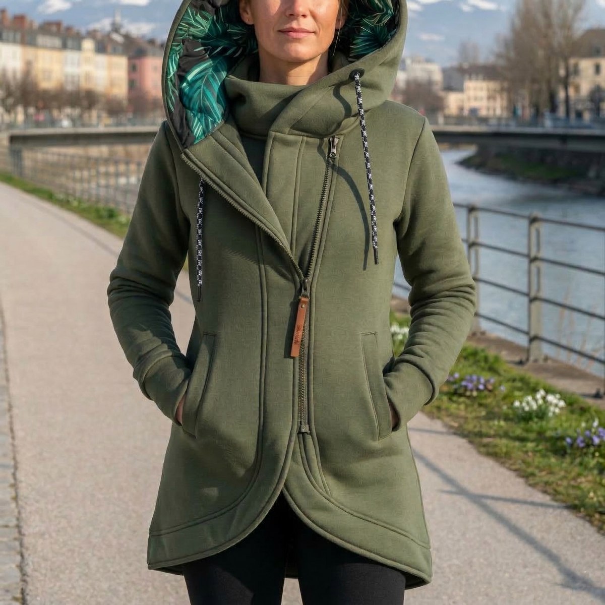 HUDSON | Lightweight Hooded Jacket for Fall Warmth