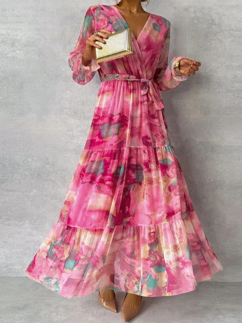 Willow | Flowing Floral Maxi Dress