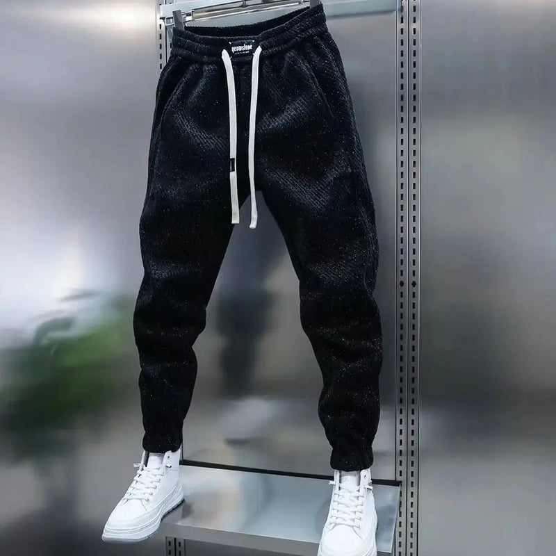 François - Casual Pants with Drawstring