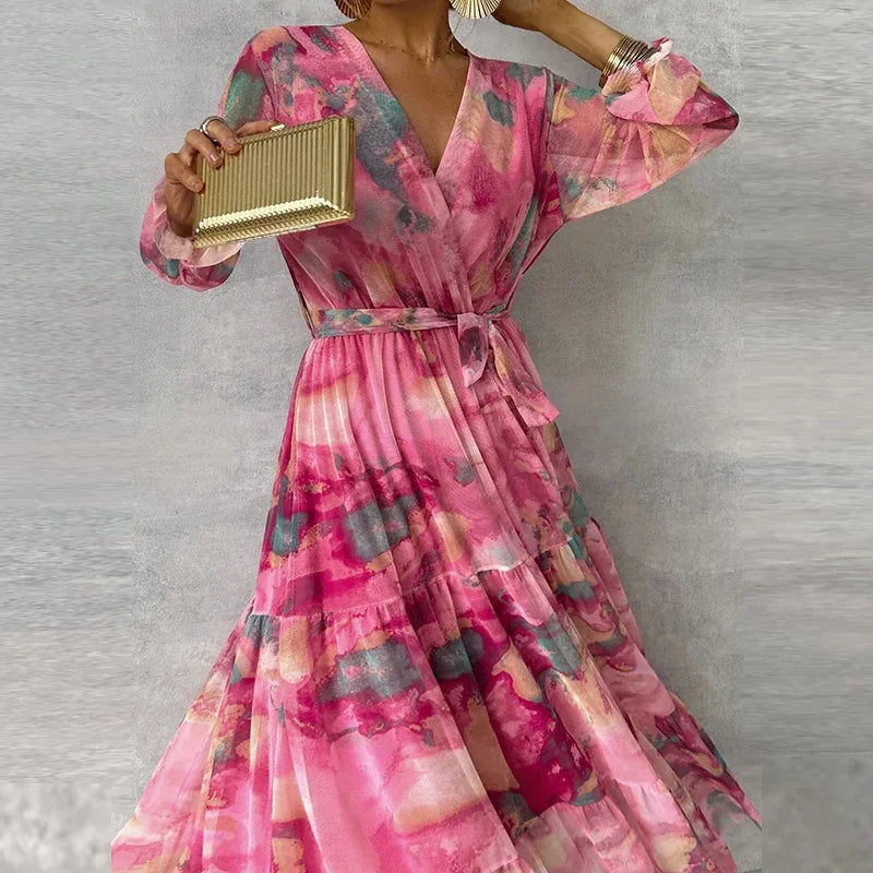 Willow | Flowing Floral Maxi Dress