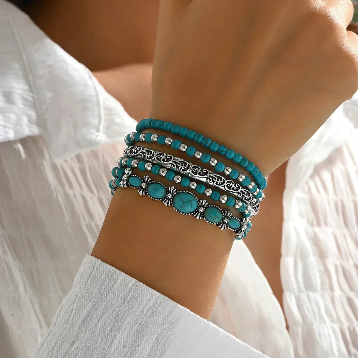LIEKE™ | Boho Bracelet Set with Timeless Elegance and Confident Appeal