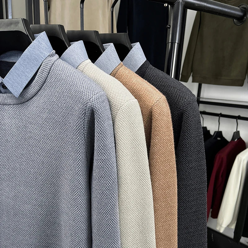 JENS | Men's Sweater for Smart Layered Look and Comfort without Hassle