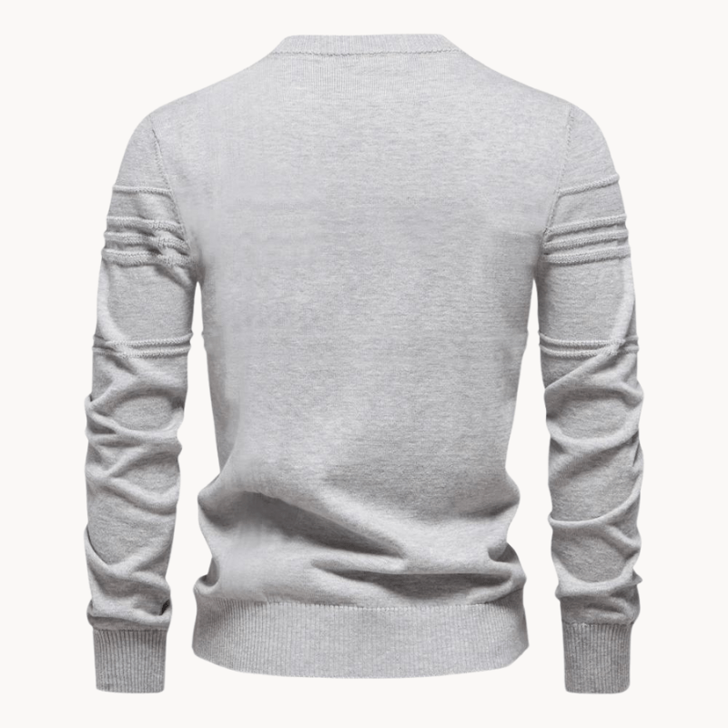Burkhard | Stylish Men's Sweater with Check Design