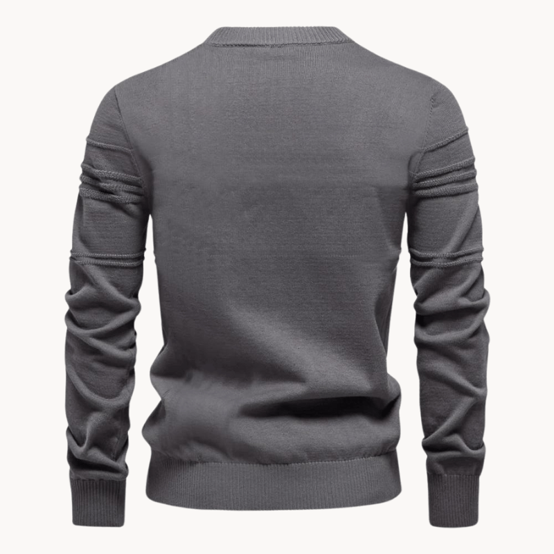 Burkhard | Stylish Men's Sweater with Check Design
