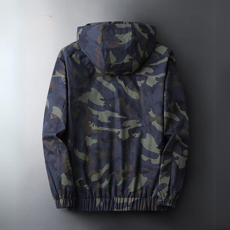Keith™ | Classic Camo Hooded Jacket