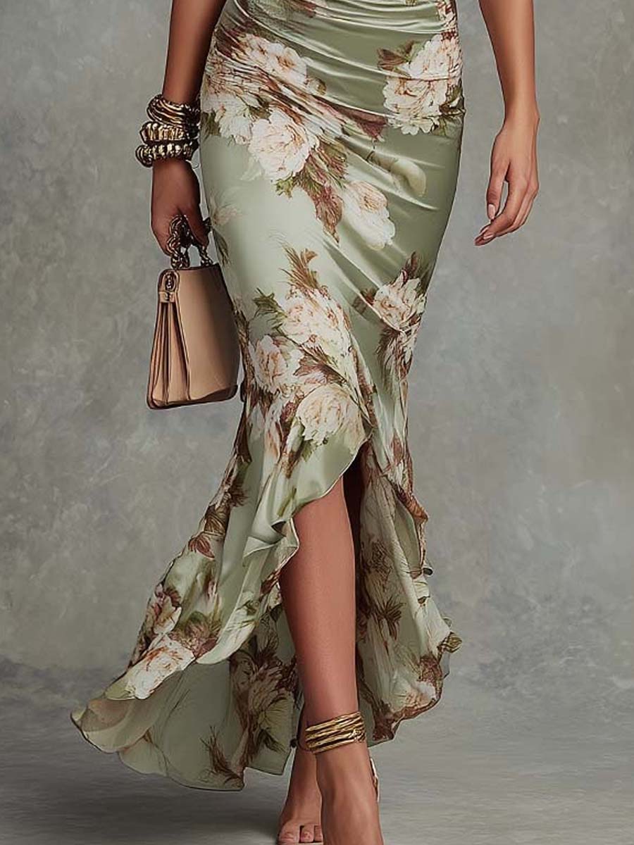 Denise™ | Elegant Floral Maxi Dress