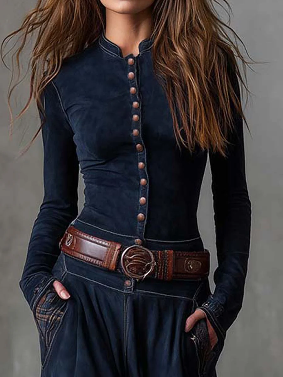 LEONORA™ | Long vintage dress with a flattering fit and timeless boho look (Includes Belt)