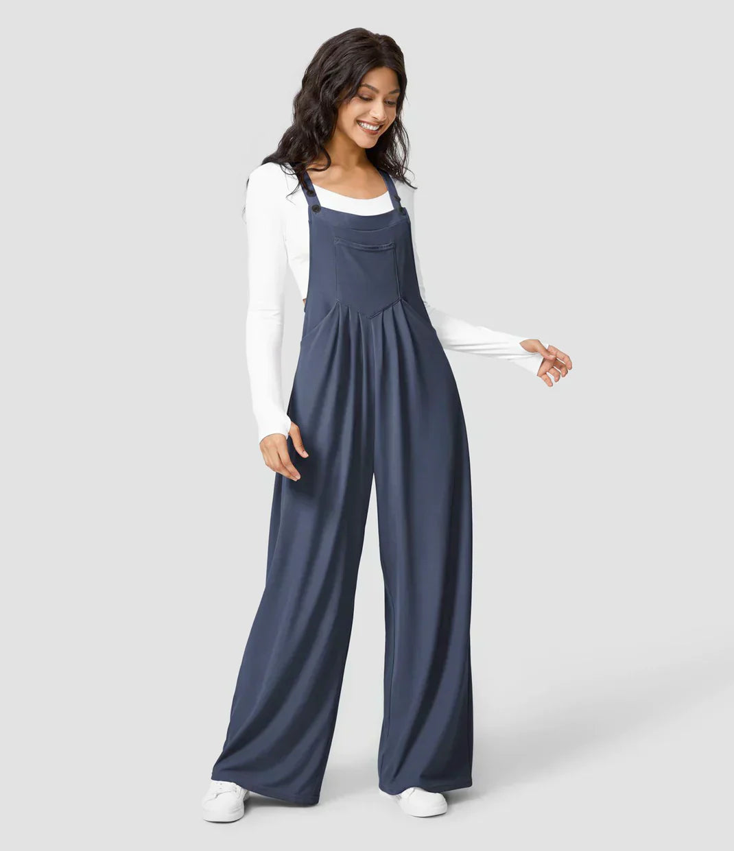 Pants with Adjustable Suspenders LadiVania™