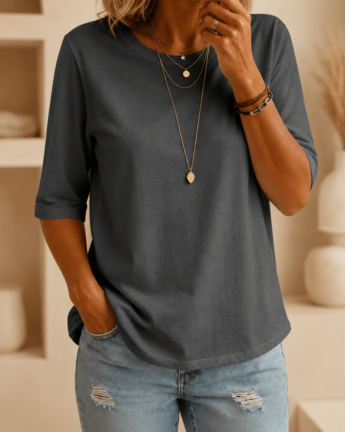 SORELLA | ESSENTIAL COMFORT T-SHIRT