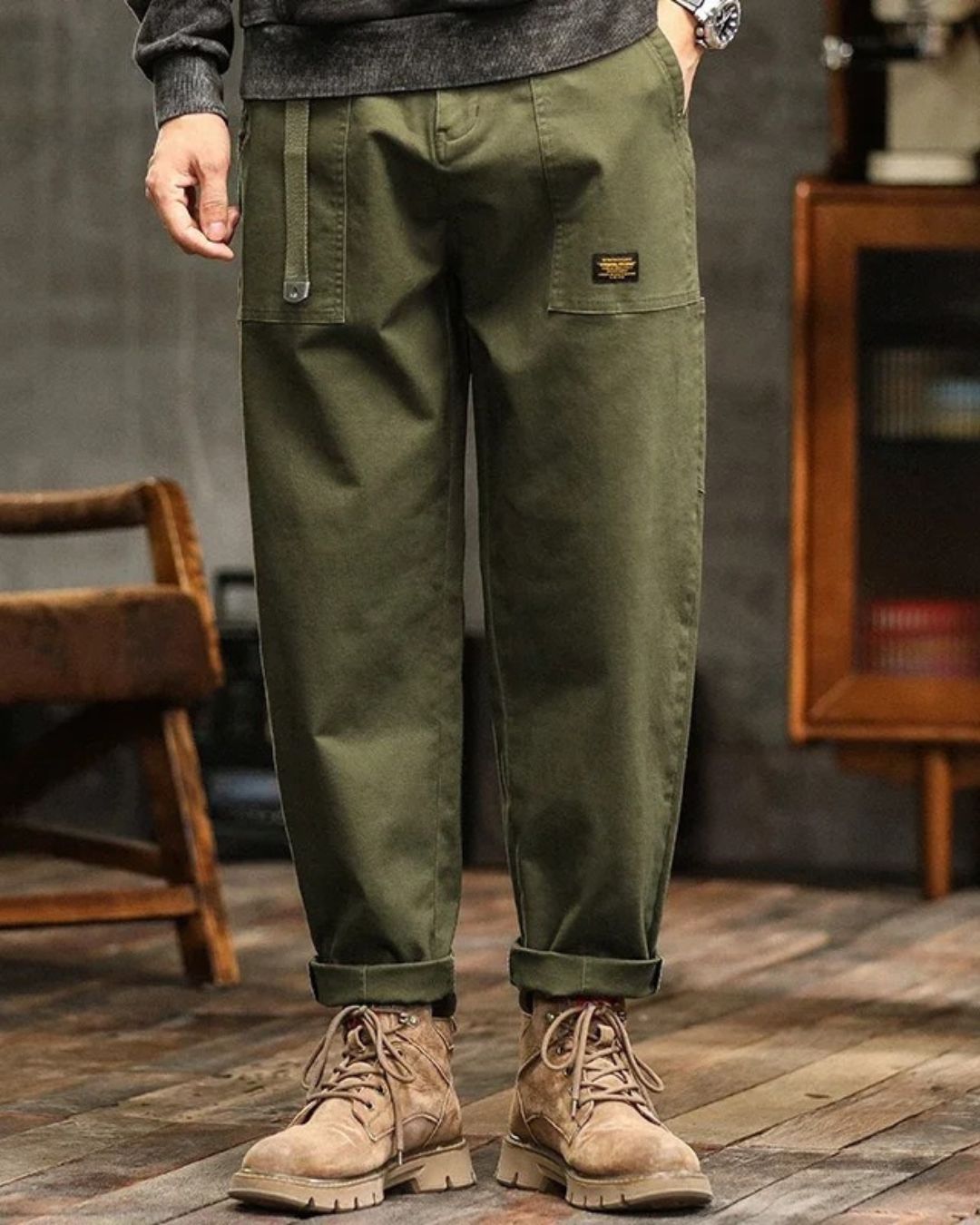 JENS | Men's Cargo Pants with Complete Freedom of Movement and Stylish Finish for Every Day