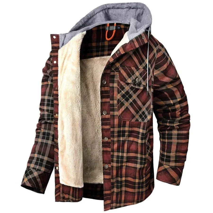 Castell | Lightweight Checkered Hoodie