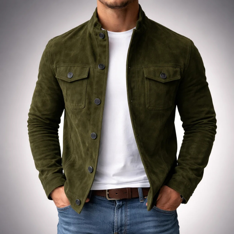 Tommaso | Premium Suede Bomber