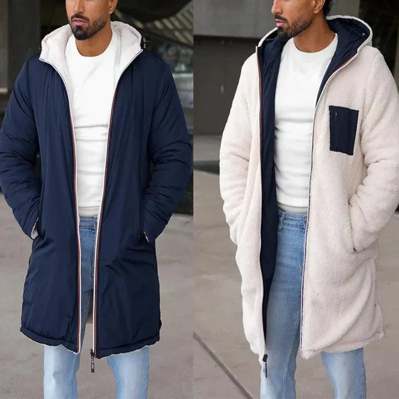 HAYRON | Elegant and fashionable reversible jacket