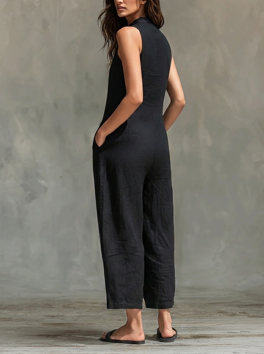 Lot || Minimalist Sleeveless Jumpsuit