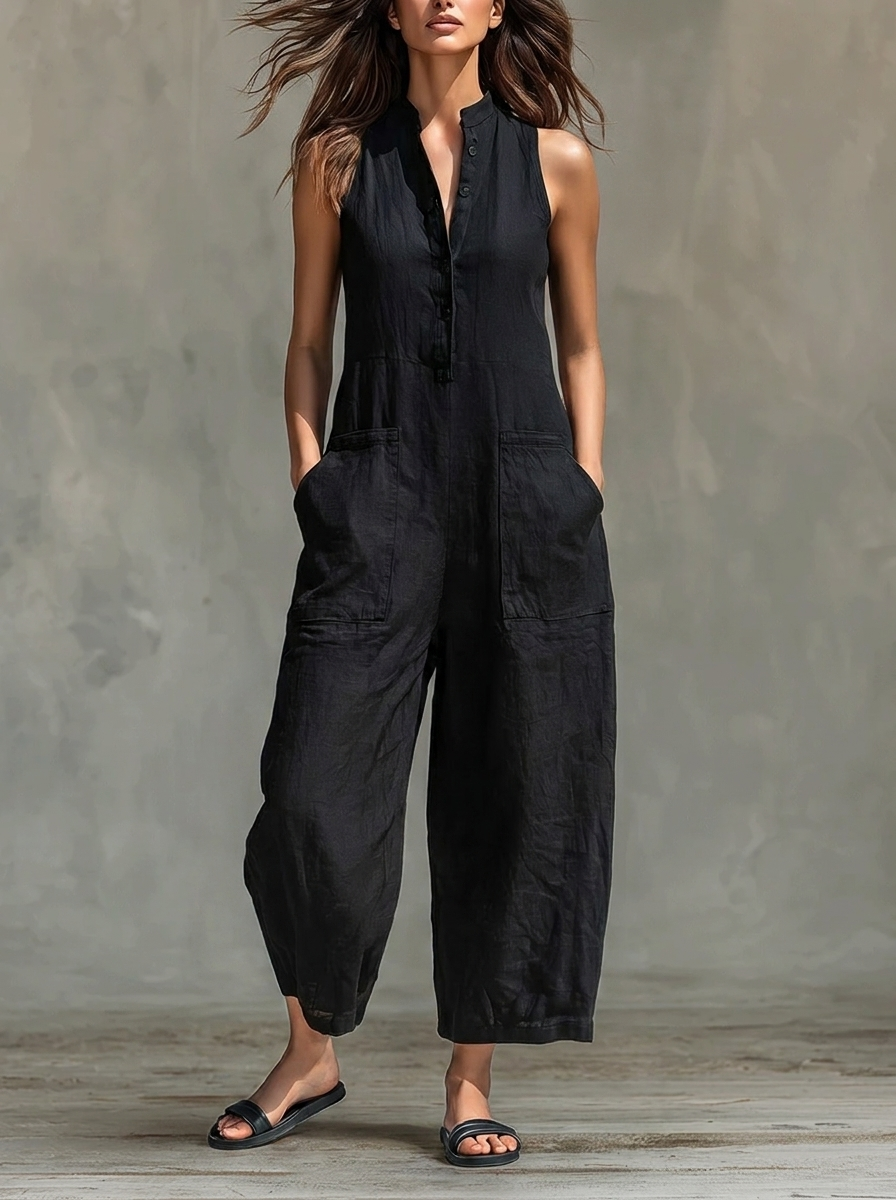 Lotte || Minimalist Sleeveless Jumpsuit