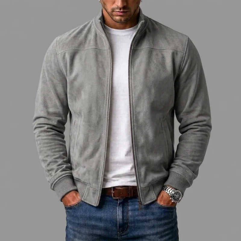 Corrado | Suede Bomber