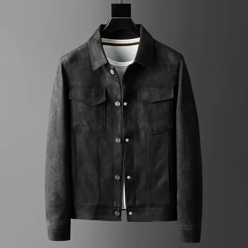 Dante | Elegant Leather Effect Jacket