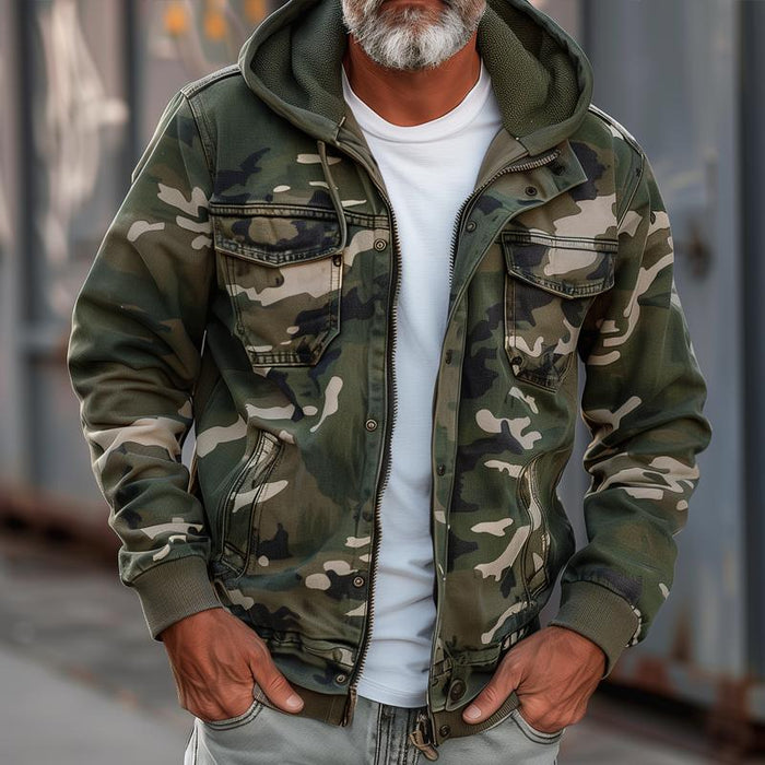 LEXIS | Elegant and Practical Camouflage Jacket