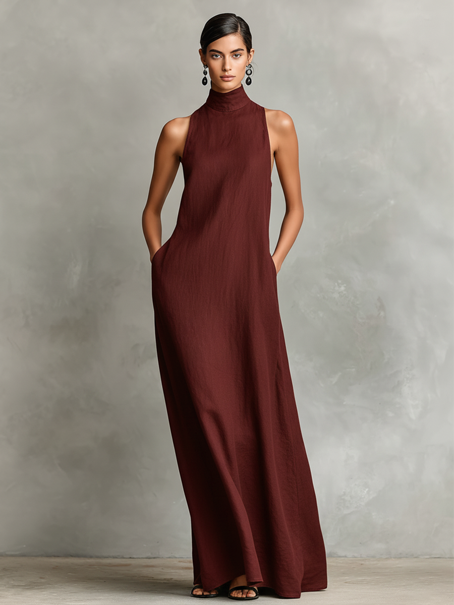 Fiora | Minimalist Long Dress