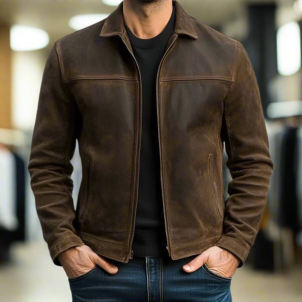 VALON | Premium Leather Jacket - Timeless Style and Comfort