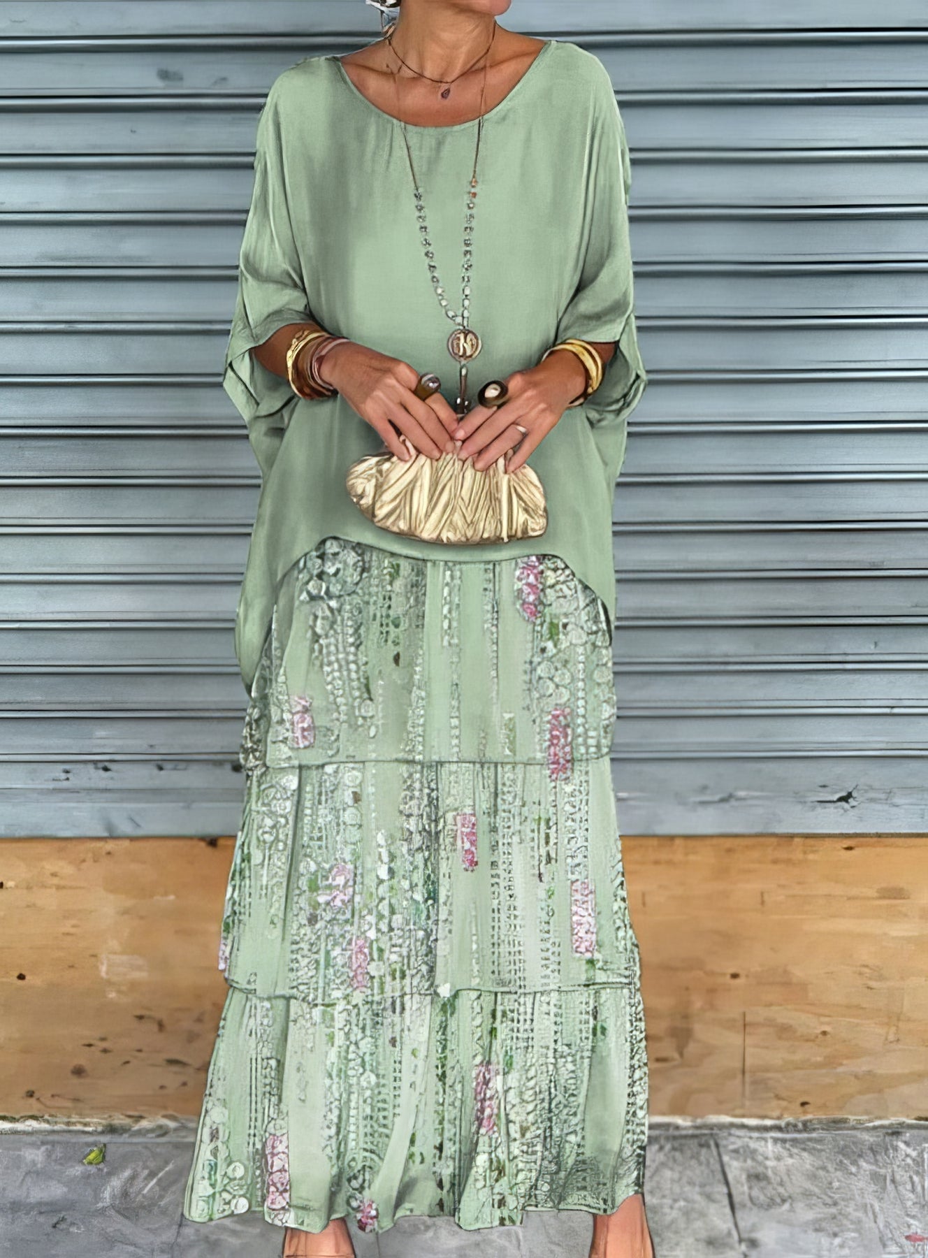 Caroline | Elegant Maxi Dress Comfortable for All Occasions